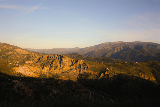 panorama bello in sierra nevada panorama bello in sierra nevada